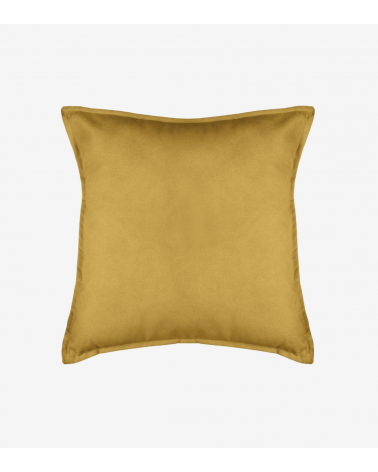 coussin jaune ocre