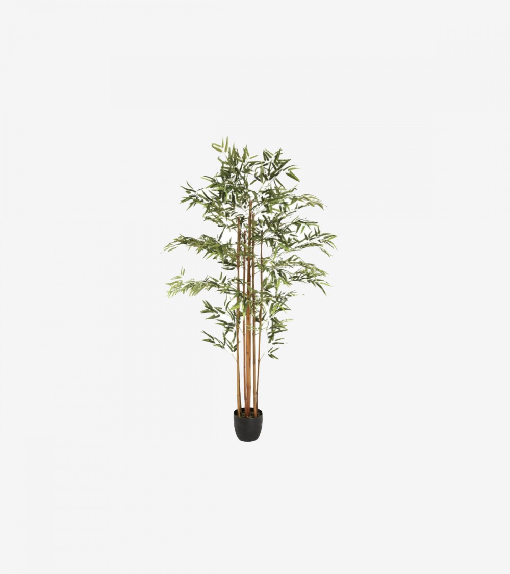 Bambou artificiel en pot H. 180 cm