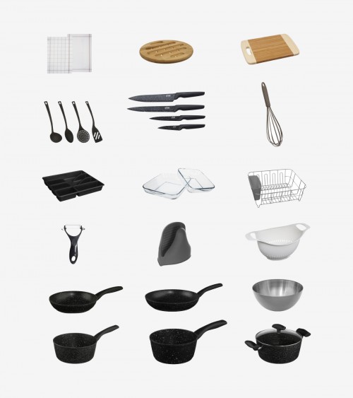 Pack cuisine — Vaisselle et Ustensiles —