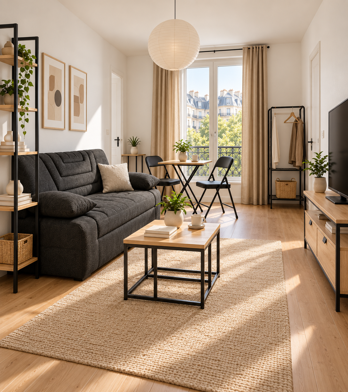 Style confort pour logement meublé