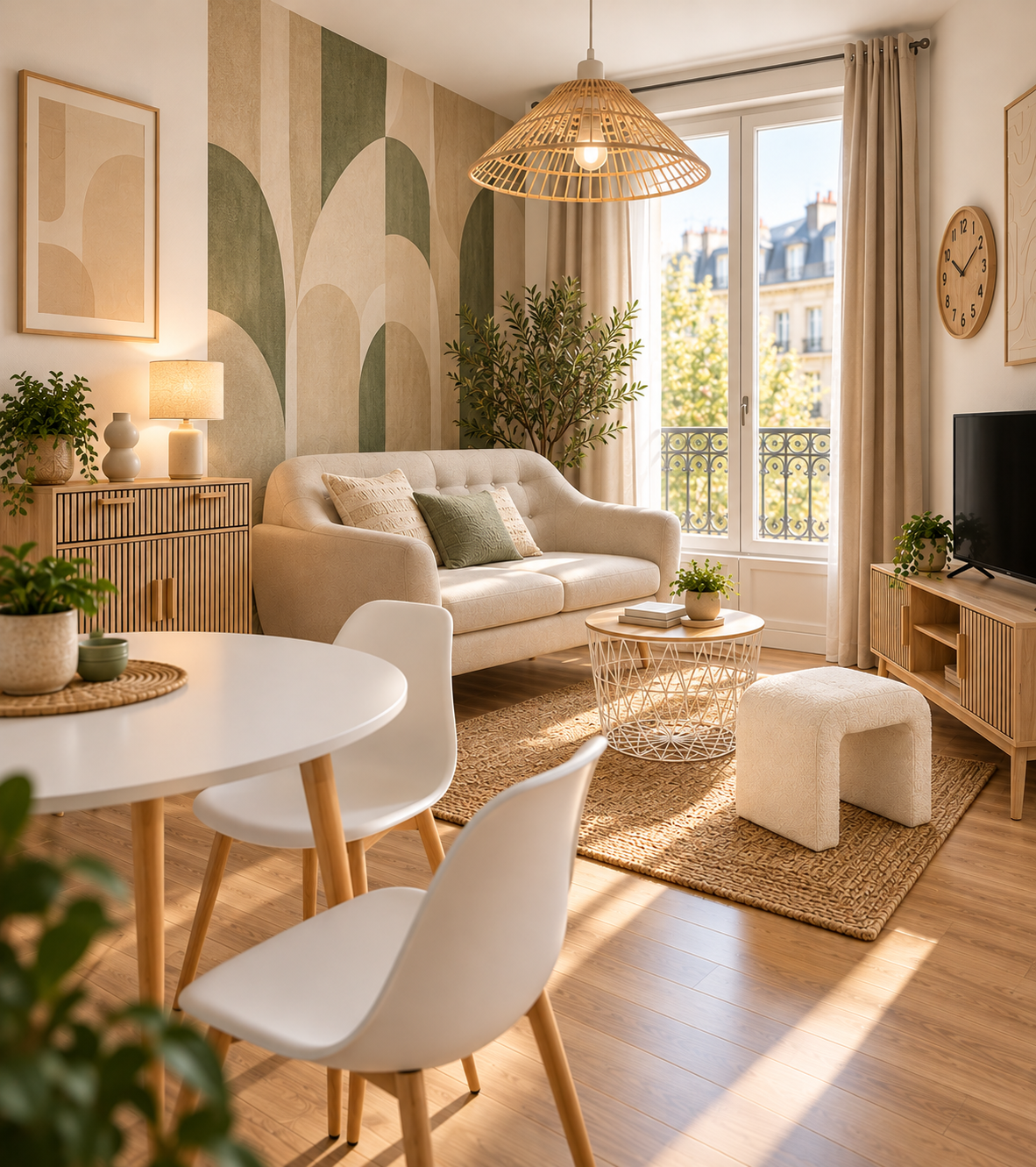 Pack mobilier appartement T2 LMNP