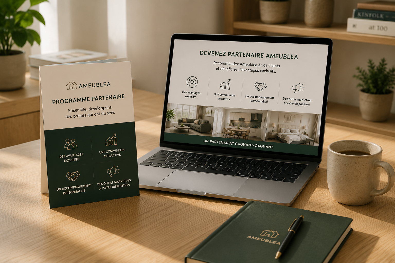 Présentation numérique du programme partenaire Ameublea