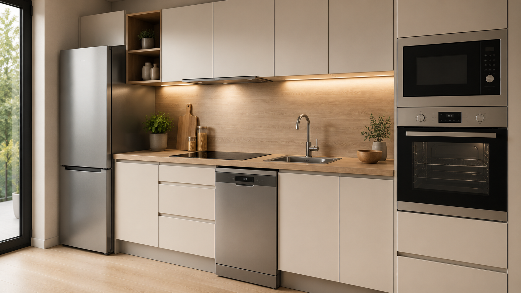 Électroménager pour logements neufs
