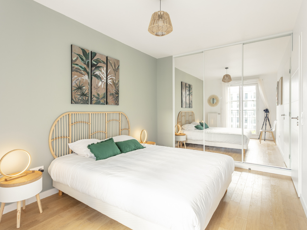 Réalisation AMEUBLEA dans une chambre