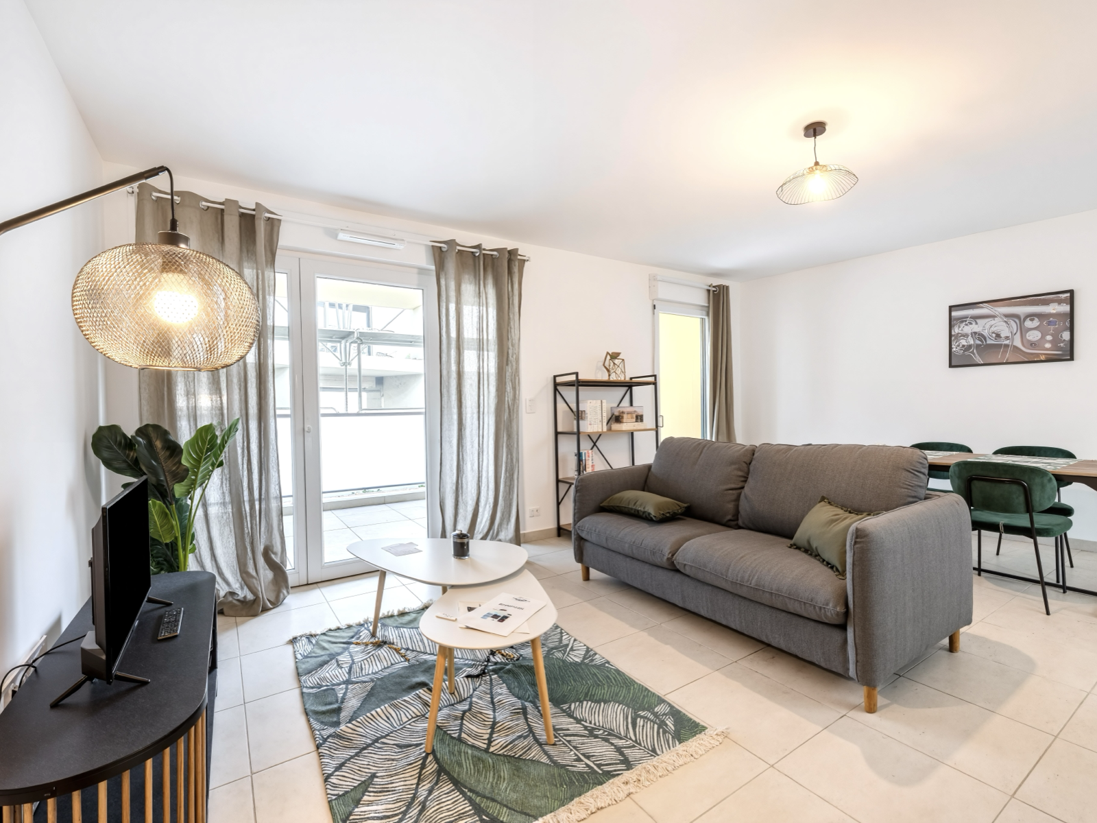 Logement témoin aménagé pour programme immobilier