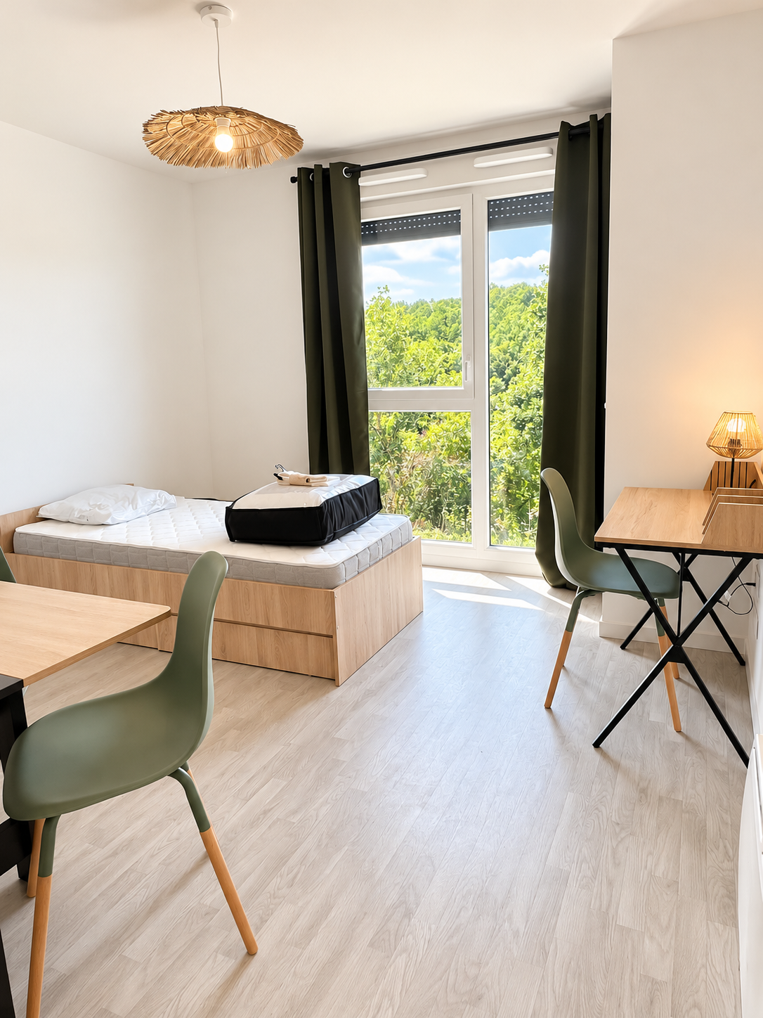 Chambre meublée par Ameublea
